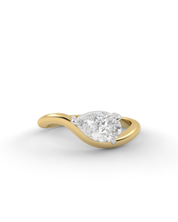Moissanite Celeste Pinky Ring