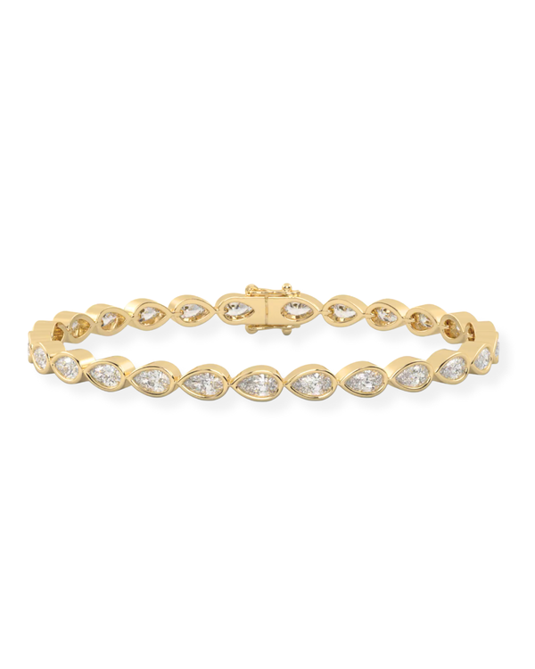 Pear Tennis Bracelet