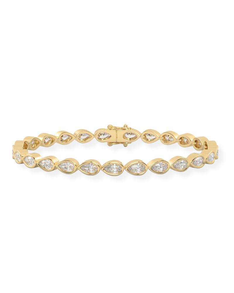 Pear Tennis Bracelet