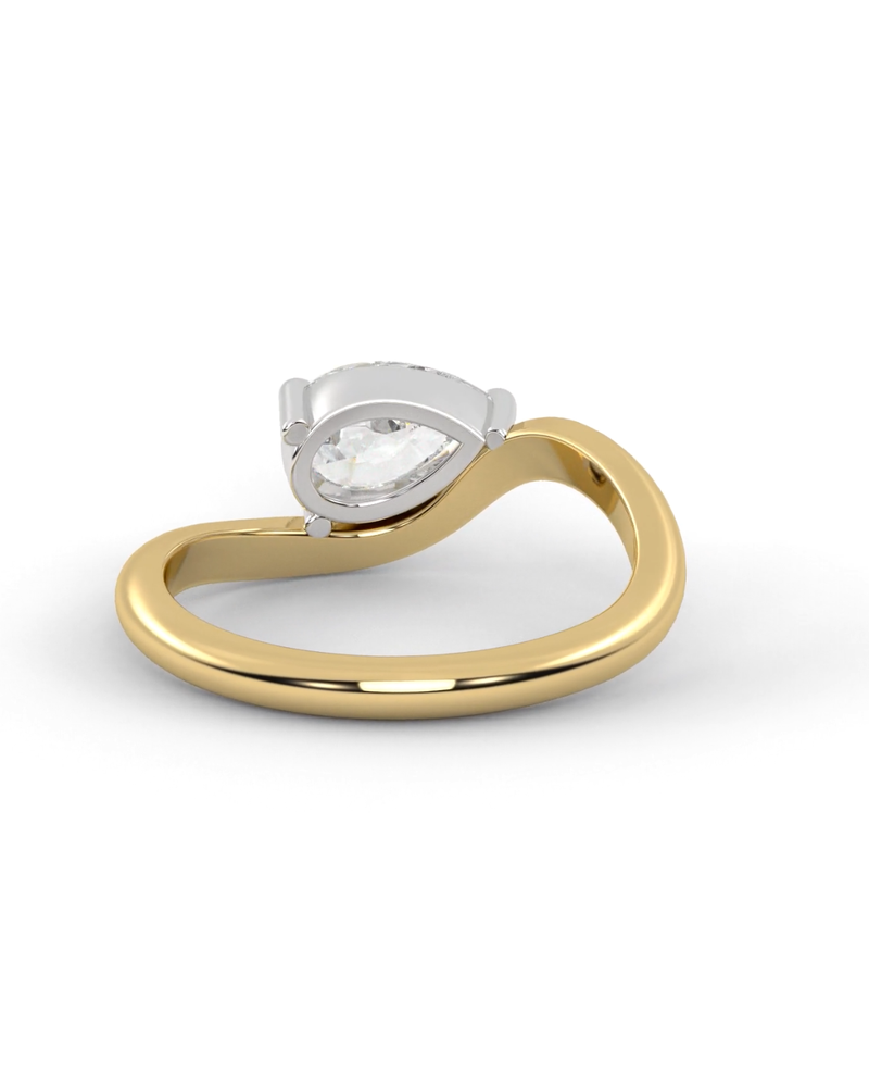 Moissanite Celeste Pinky Ring