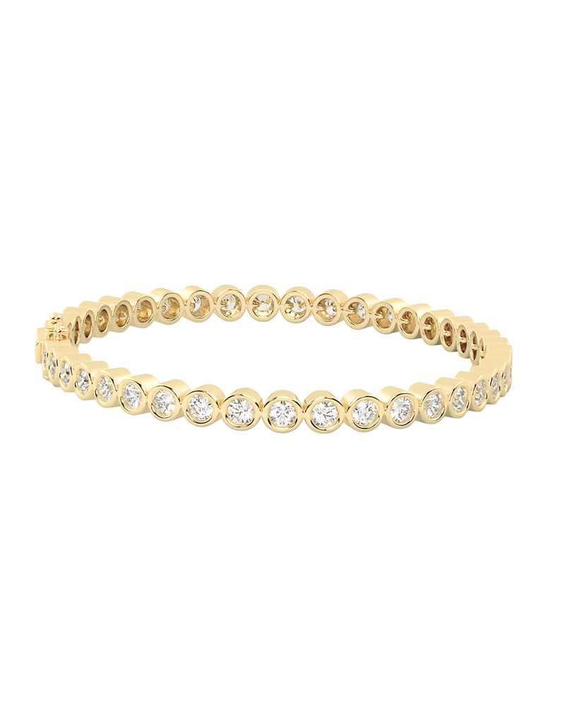 Moissanite Round Tennis Bracelet