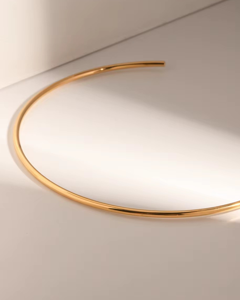 Wire Choker Necklace