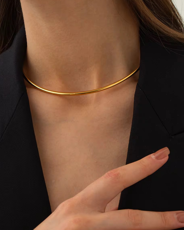 Wire Choker Necklace