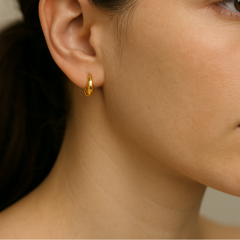 10mm Elongated Hoop