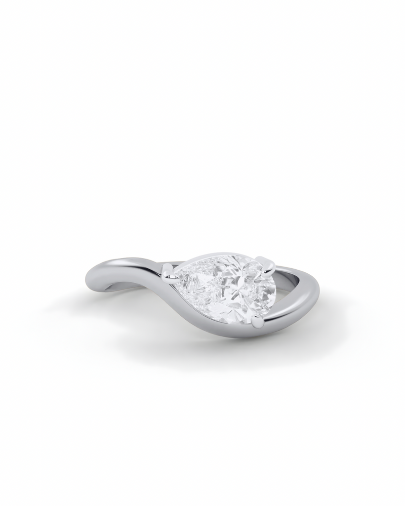 Moissanite Celeste Pinky Ring
