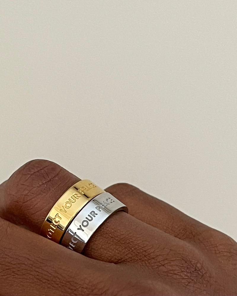 'God Is Within Her' Ring