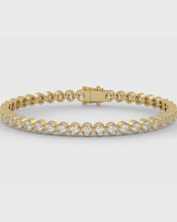 Round Tennis Bracelet