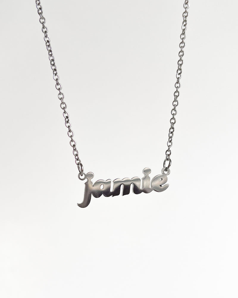 Custom Nameplate Necklace